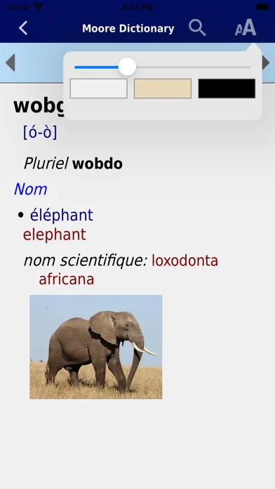 Moore Dictionary應用截圖