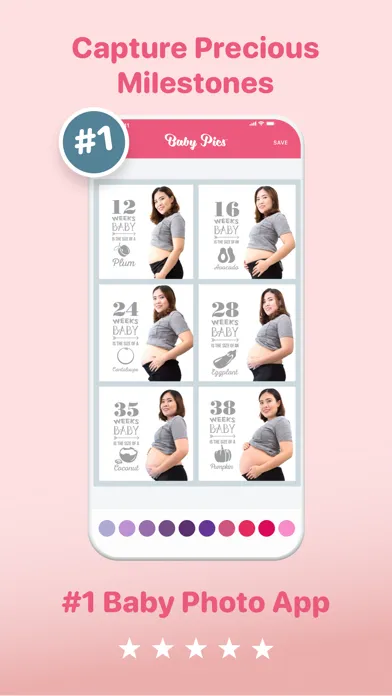 Ảnh chụp màn hình của Baby Pics - Photo Editor
