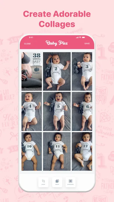 Ảnh chụp màn hình của Baby Pics - Photo Editor