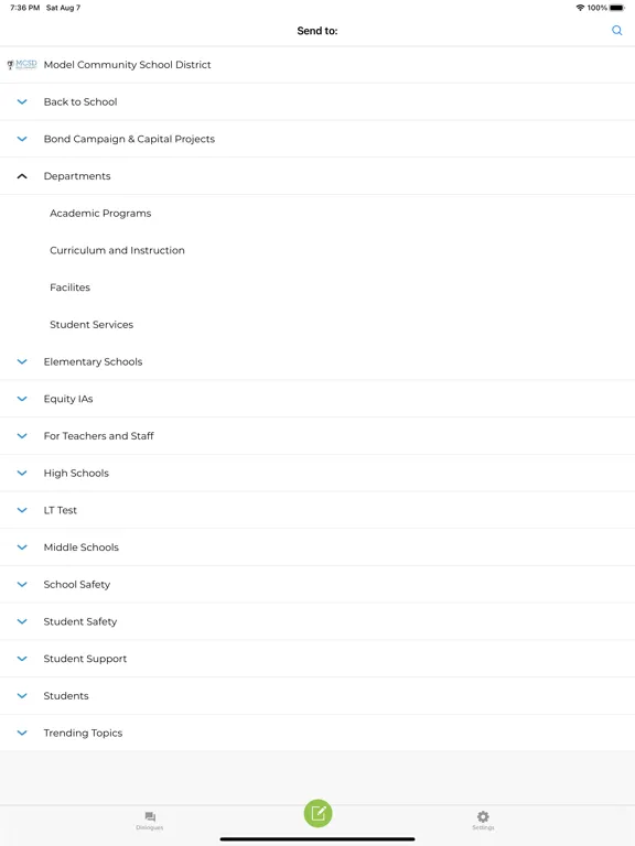Ảnh chụp màn hình của Let's Talk! iPad 