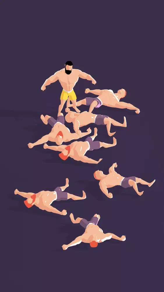 Скриншоты Burly Battle Game