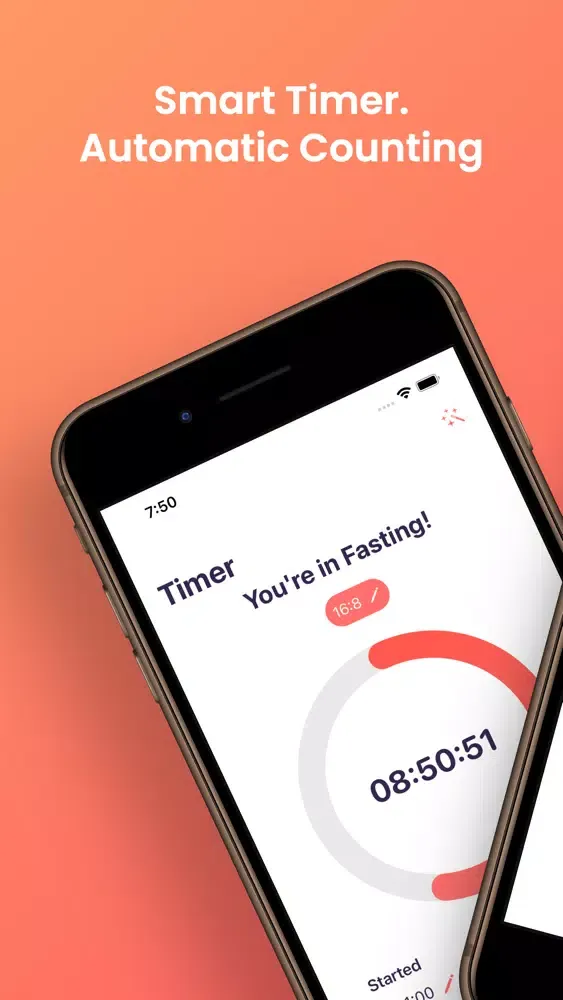 Capturas de tela do BurnFast: Intermittent Fasting