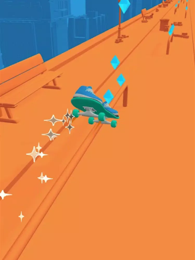 Skate Run 3D : Rush iPad  سکرین شاٹس
