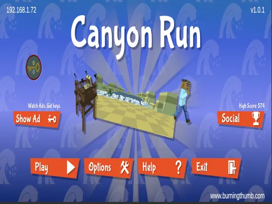 BTS Canyon Run iPad  स्क्रीनशॉट