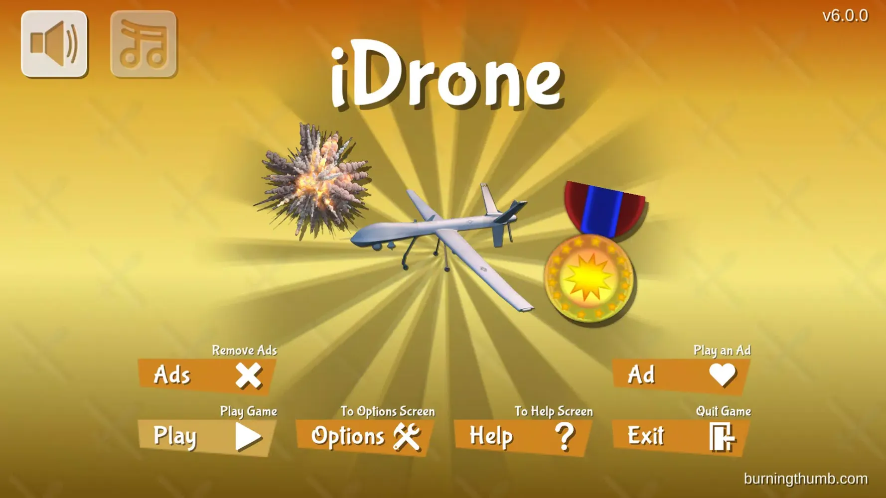 Скриншоты iDrone