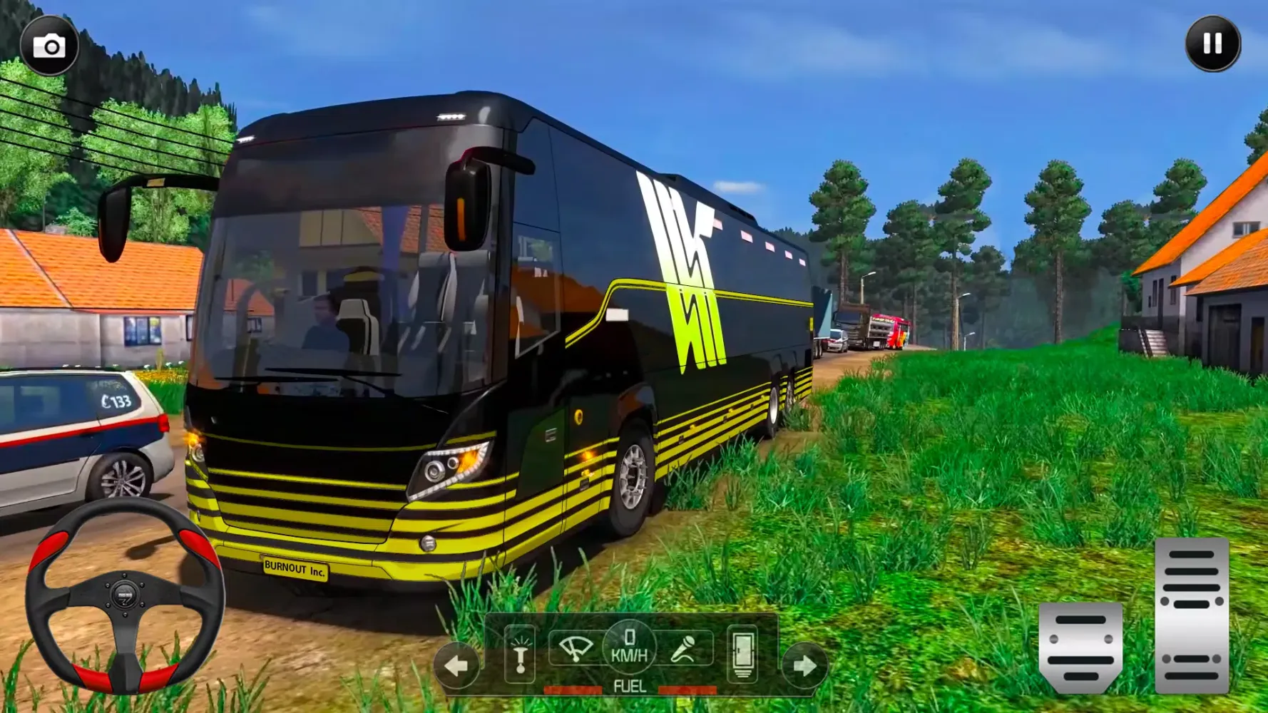 Euro Uphill Bus Simulator Game স্ক্রিনশট