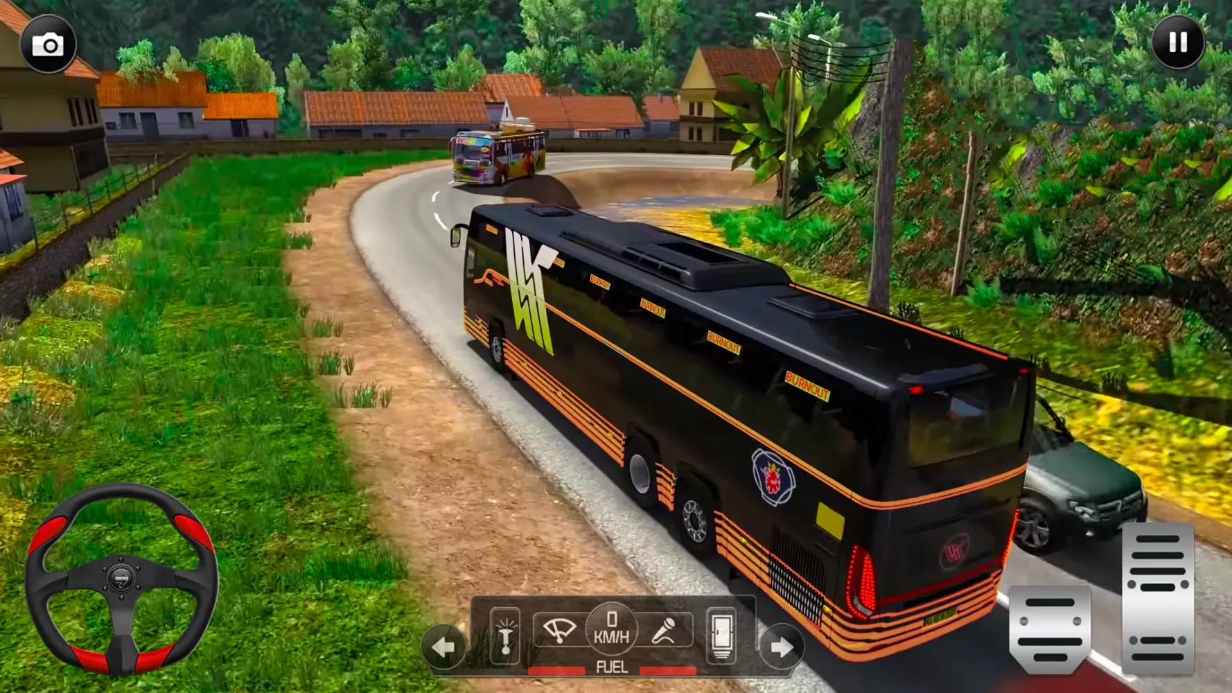 Euro Uphill Bus Simulator Game স্ক্রিনশট