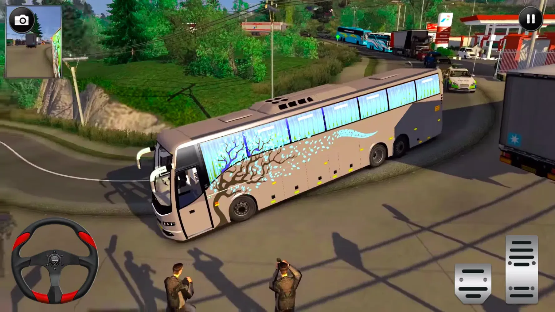Euro Uphill Bus Simulator Game স্ক্রিনশট