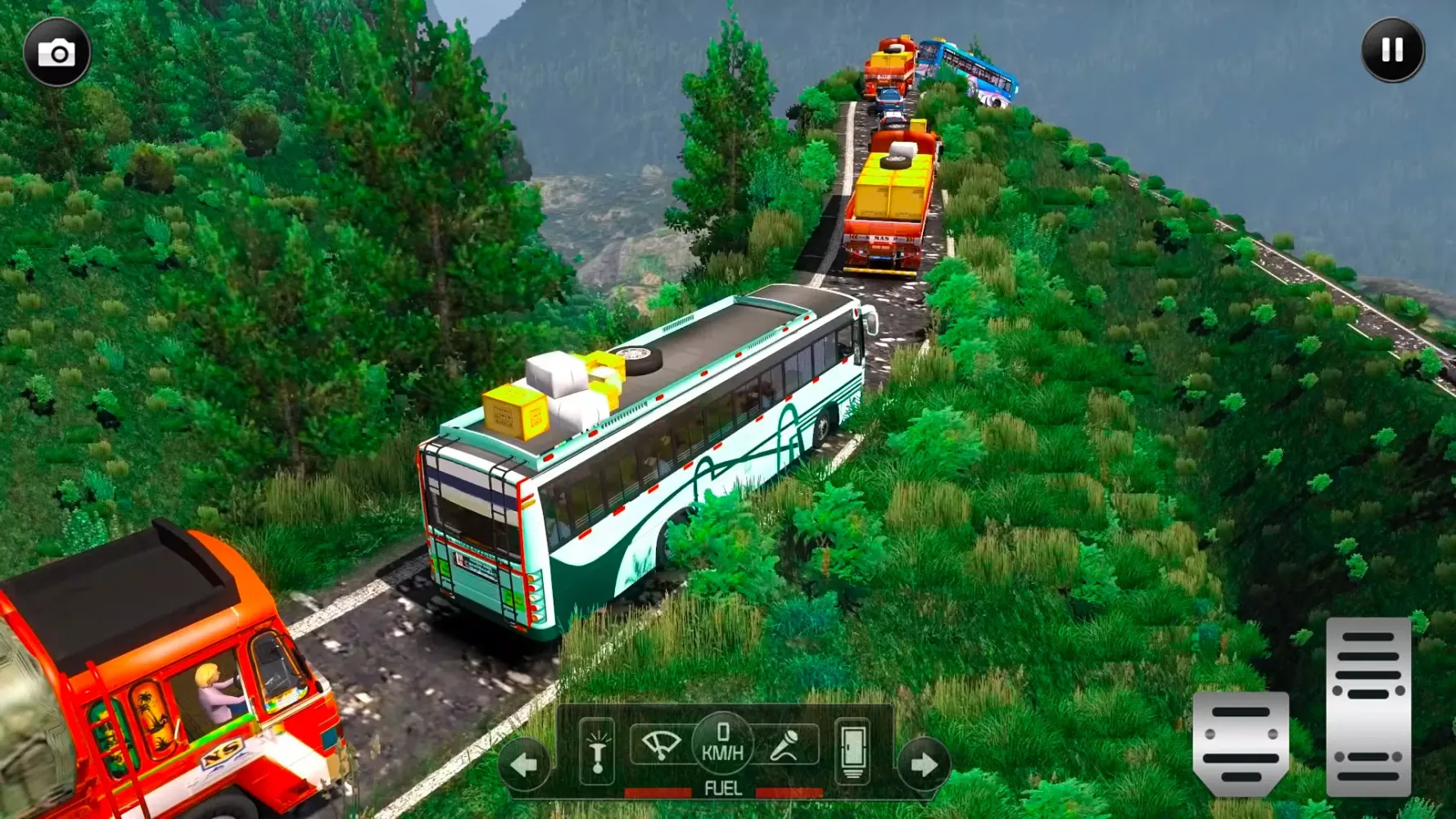 Euro Uphill Bus Simulator Game স্ক্রিনশট
