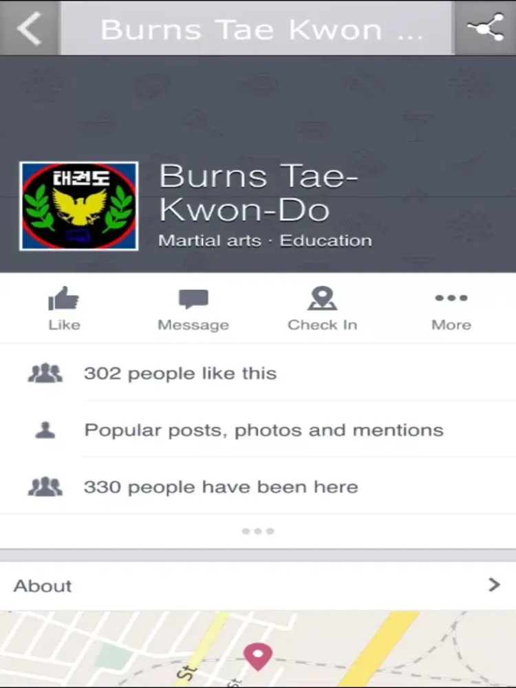 Burns Tae Kwon Do iPad  Screenshots