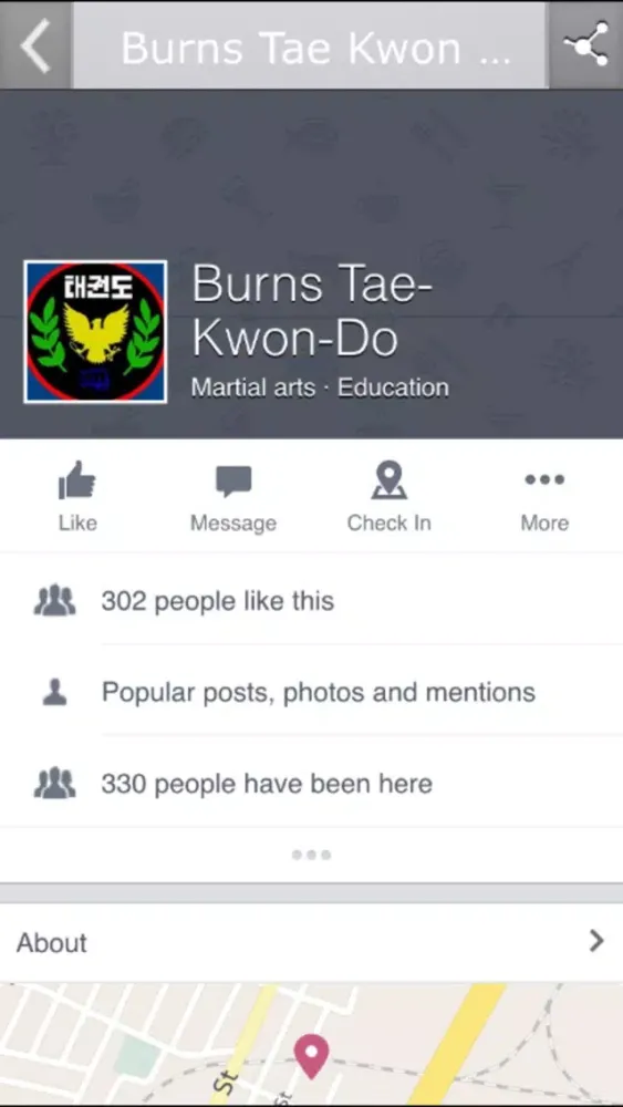 Burns Tae Kwon Do Screenshots