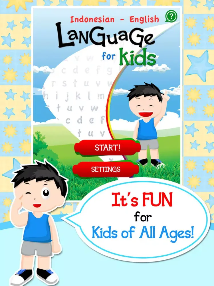 Indonesian-English Language for Kids iPad  سکرین شاٹس
