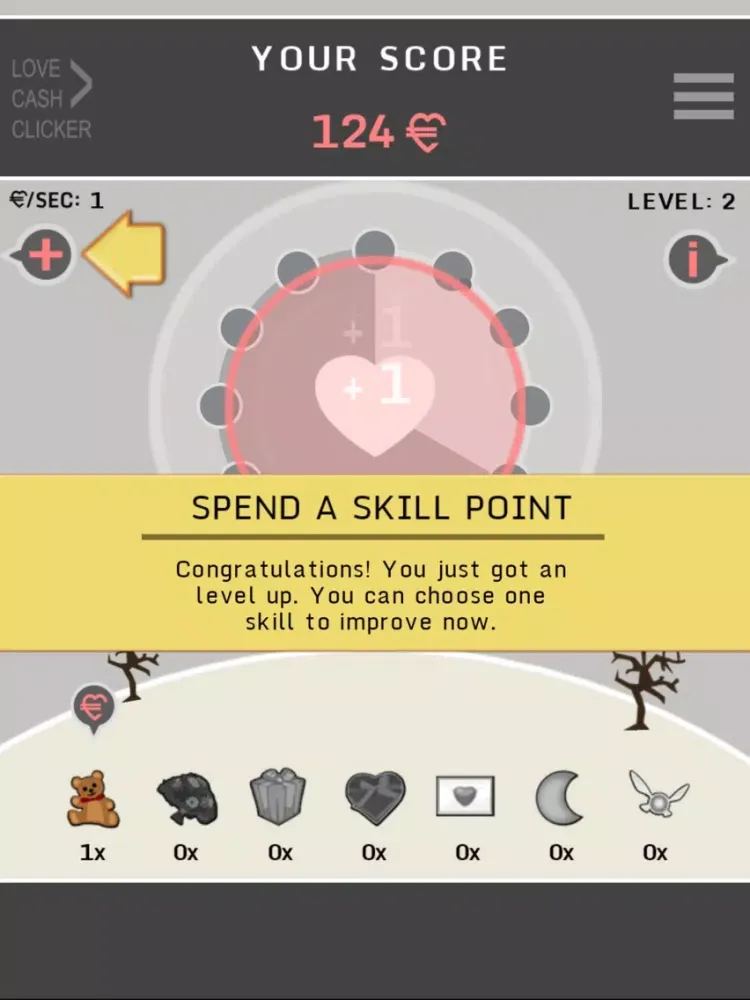 ภาพหน้าจอของ Love Cash Clicker iPad 