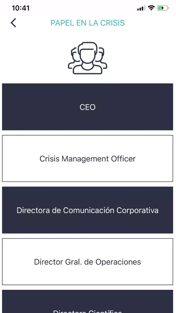 Capturas de tela do Protocolo de crisis