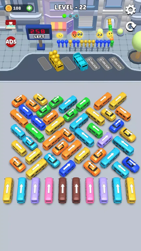 Bus Jam: Parking Go! Screenshots
