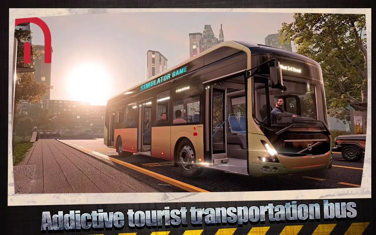 Bus Simulator Bus Driving Game スクリーンショット