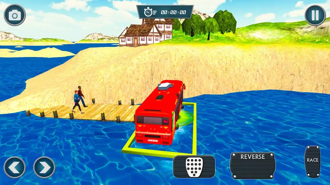 Water Surfer Bus Simulator Ekran Görüntüleri
