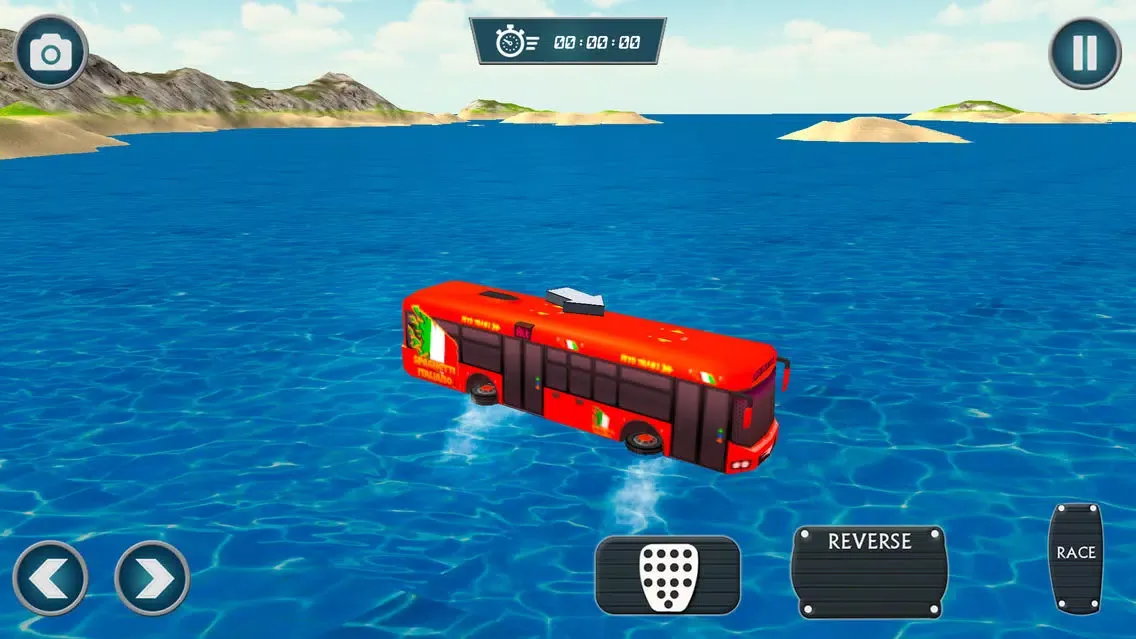 Water Surfer Bus Simulator Ekran Görüntüleri