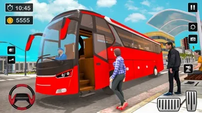 Bus Driving and Bus Simulator स्क्रीनशॉट