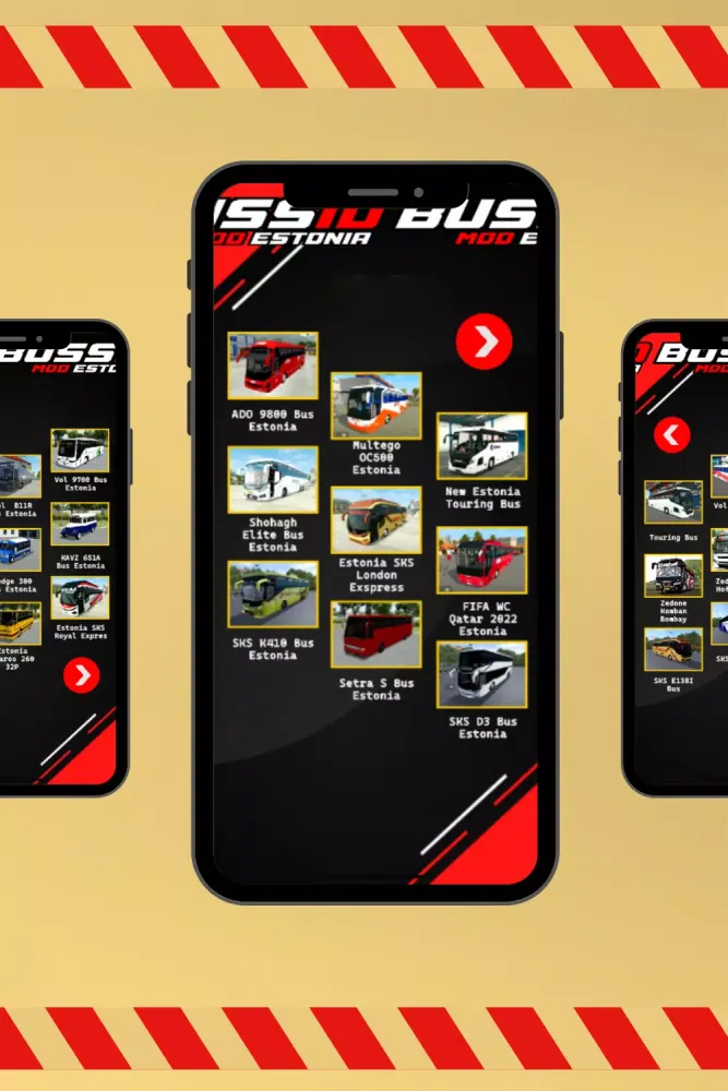 Bussid Mod Estonia应用截图