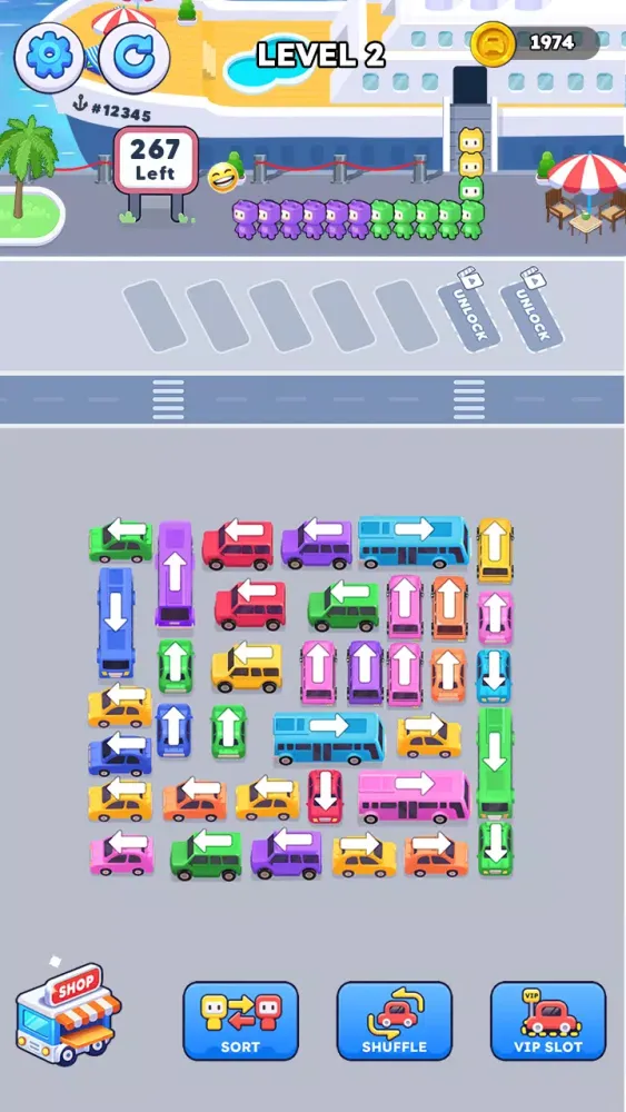 Bus Games: Car Parking Jam Screenshots
