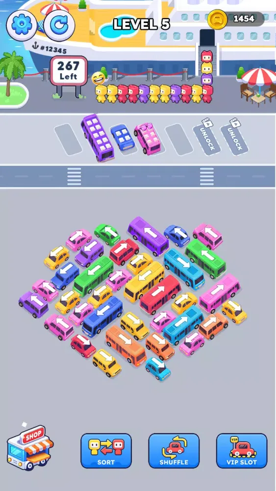 Bus Games: Car Parking Jam Screenshots