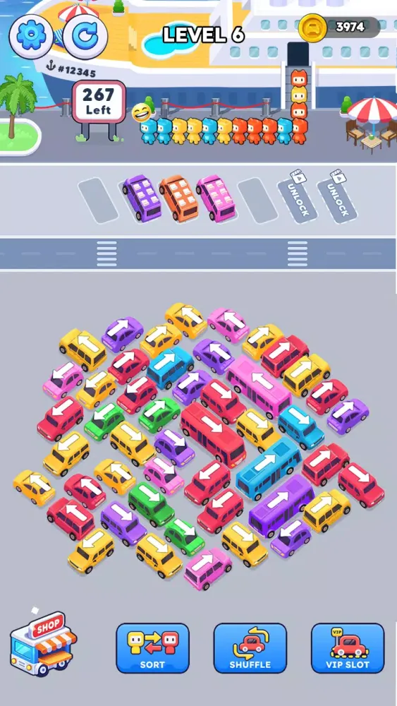 Bus Games: Car Parking Jam Screenshots