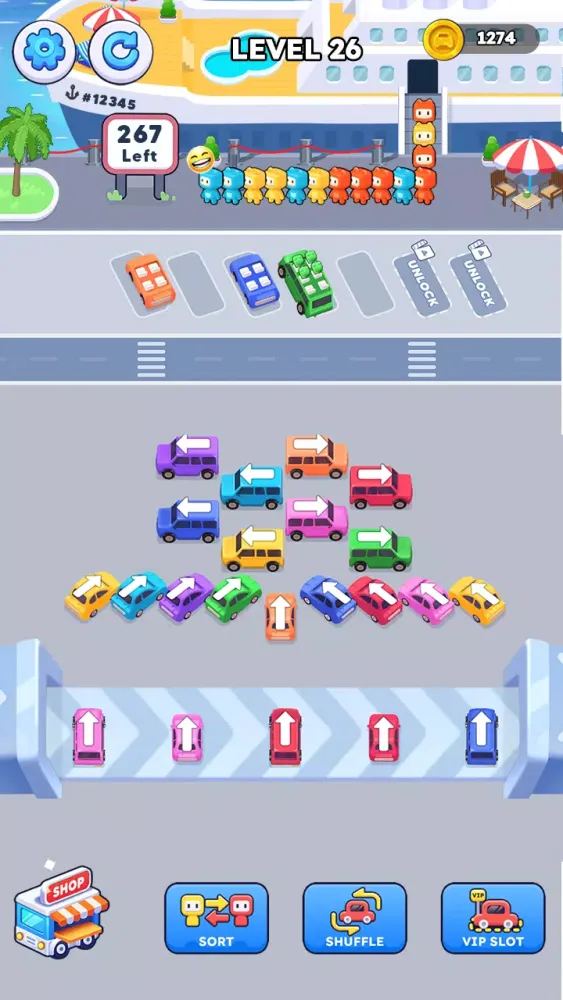 Bus Games: Car Parking Jam Screenshots