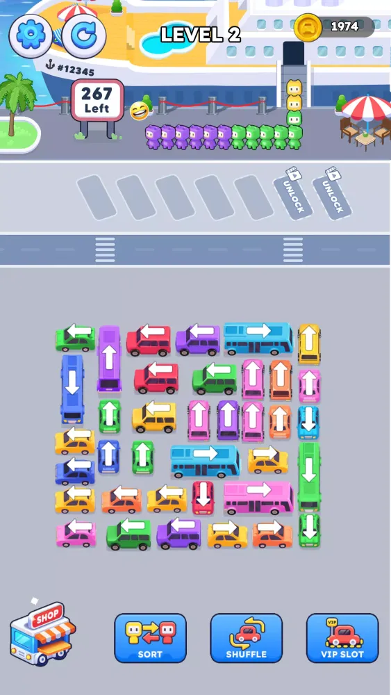 Bus Games: Car Parking Jam Screenshots