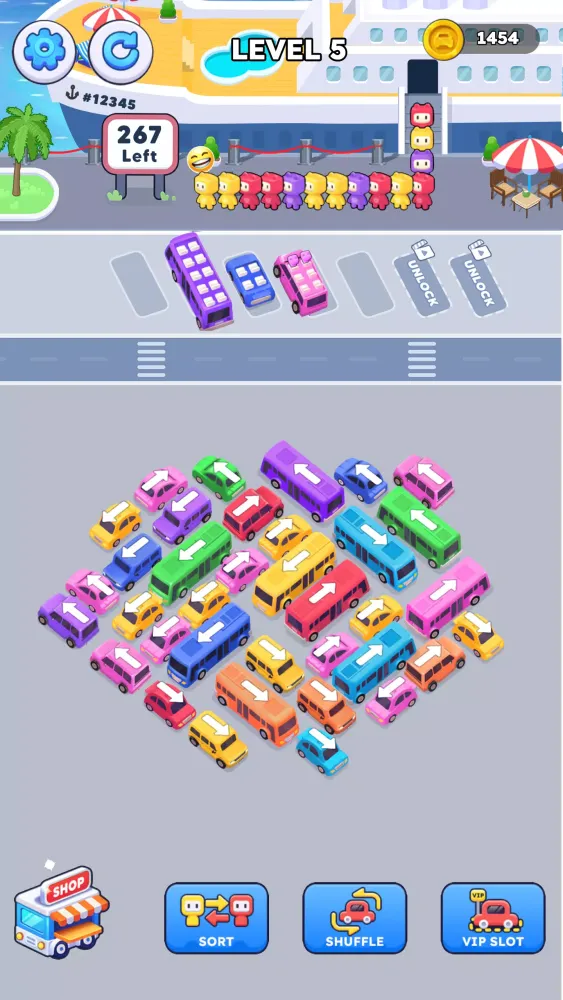 Bus Games: Car Parking Jam Screenshots