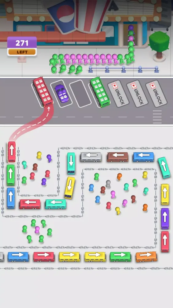 Bus Crazy: Jam Escape應用截圖