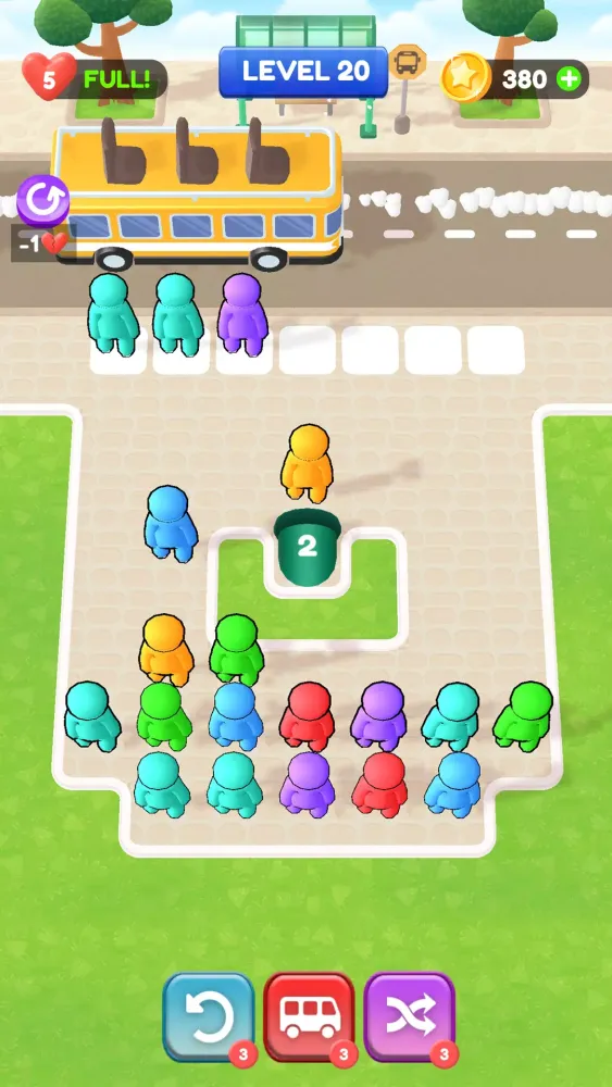 Bus Jam Sort Puzzle Screenshots