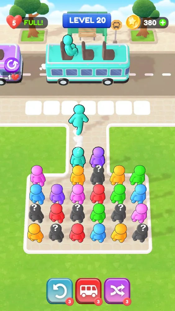 Bus Jam Sort Puzzle Screenshots