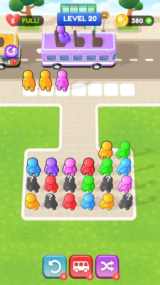 Bus Jam Sort Puzzle Screenshots