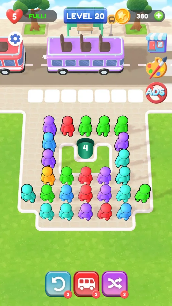 Bus Jam Sort Puzzle Screenshots