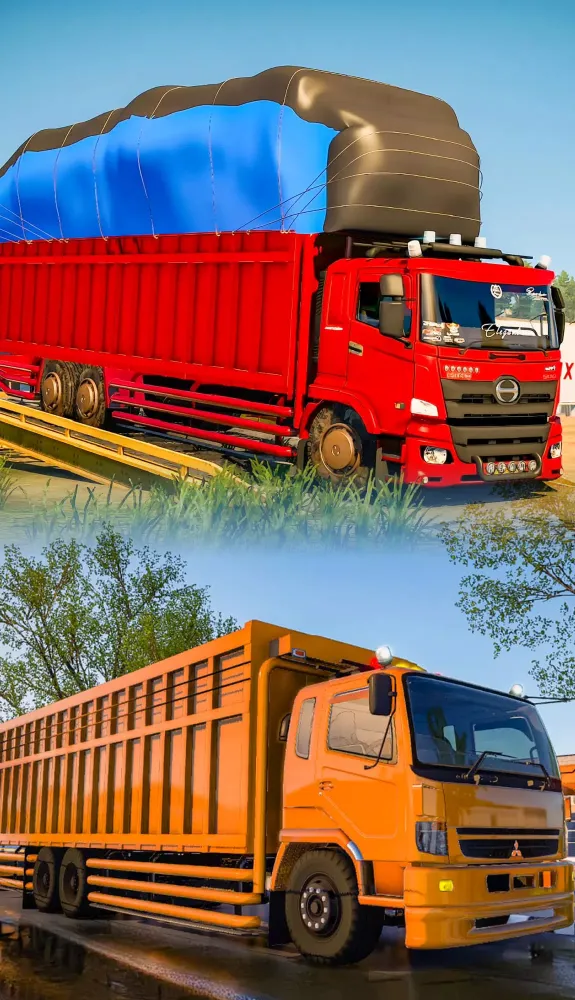 Capturas de pantalla de Mod Truck Samok Bussid