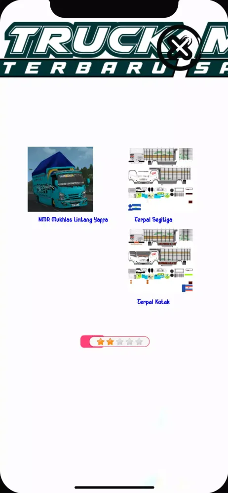 Capturas de pantalla de Mod Truck Samok Bussid