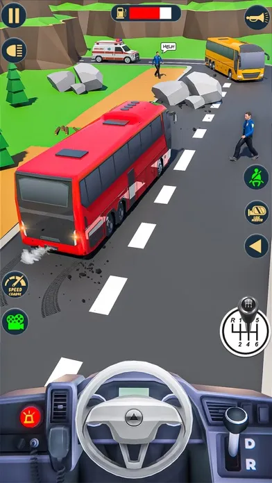 Ảnh chụp màn hình của Us Bus Vehicle Master Driving