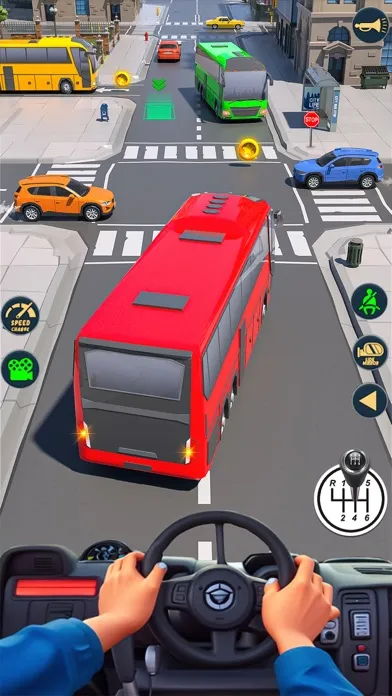 Ảnh chụp màn hình của Us Bus Vehicle Master Driving