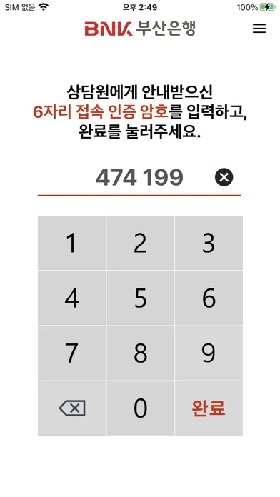 BNK부산은행 원격지원 スクリーンショット