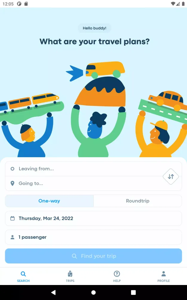 Busbud應用截圖