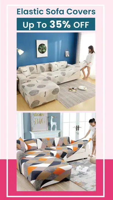 Tangkapan skrin BUSDEALS Home Decor Shopping