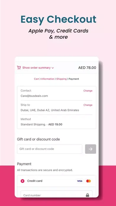 Tangkapan skrin BUSDEALS Home Decor Shopping