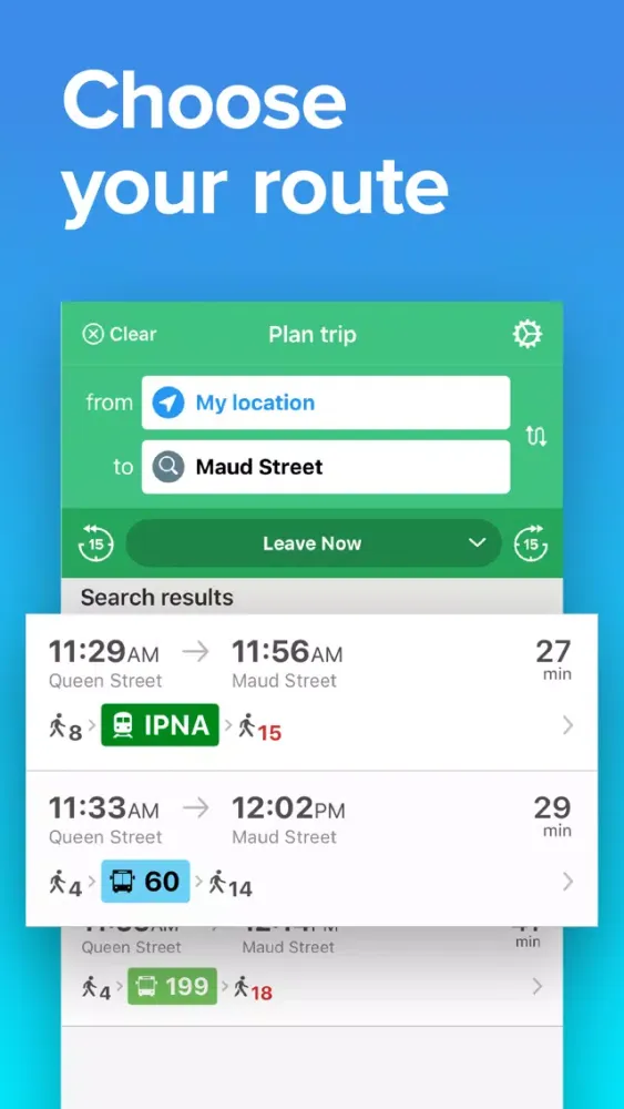 Brisbane Transport Screenshots
