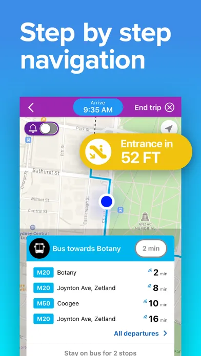 Screenshot di Sydney Transport: Bus & Rail