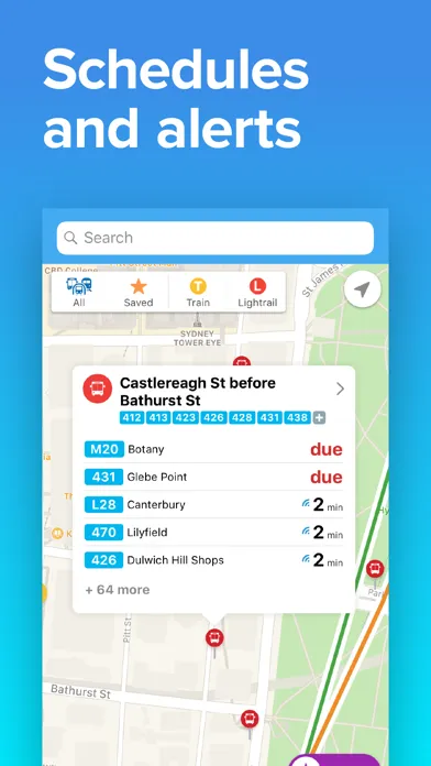 Screenshot di Sydney Transport: Bus & Rail