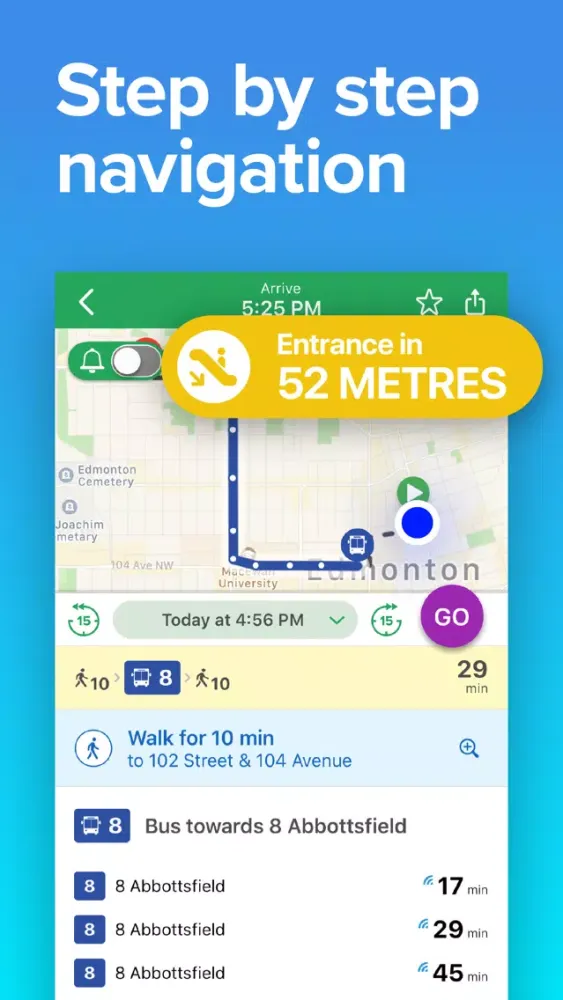 Zrzuty ekranu Edmonton Transit • ETS Times