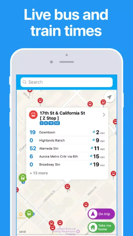 LA Transit • Metro & Bus Times应用截图