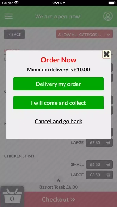 Bush Hill Kebab سکرین شاٹس