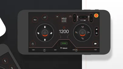 Capturas de pantalla de Bobcat® MaxControl